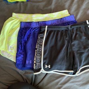 Lot of Under Armour women’s athletic shorts size M